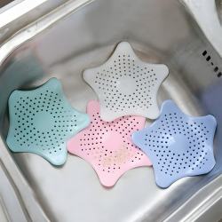 Star-Shaped Sink Strainer - 4 Pieces